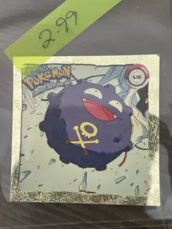 Pokemon Artbox Series 1 Vintage Sticker Set Bulbasaur Prizm Snorlax Gold 70+ - Image 3