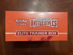 Pokemon TCG Battle Styles Elite Trainer Box ETB New & Sealed - Image 2
