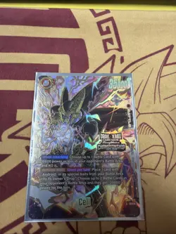 Dragon Ball TCG CELL FUSION WORLD SB01-012 SR - ENG ENGLISH - Image 1