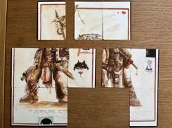 Horus Heresy CCG Sedition's Gate Art Pieces and 2 rares, 13 cards, Sabertooth - Image 1