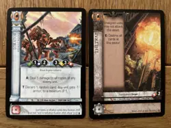 Horus Heresy CCG Sedition's Gate Art Pieces and 2 rares, 13 cards, Sabertooth - Image 2