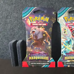 Pokemon S&V Twilight Masquerade Sleeved Booster Pack Art Bundle [ Set of 4 ] Lot - Image 2