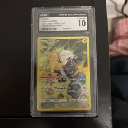 2022 POKEMON LOST ORIGIN - TRAINER GALLERY - HOLO PIKACHU CGC 10 TG05-TG30 - Image 1
