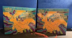 2x Pokemon Ascended Heroes Elite Trainer Box (ETB) New Factory Sealed See Pics - Image 1