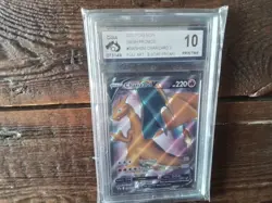 Pokemon Cards promo sr v ar charizard vmax secret swsh050 ex graded art card b45 - Image 1
