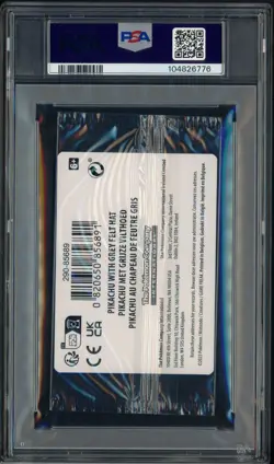 Pokemon Pikachu with Grey Felt hat Van Gogh 085 Graded Sealed Promo PSA 10 - Image 3