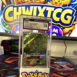 Pokemon TCG Applin Crimson Haze Art Rare Holo Japanese CGC Pristine 10 077/066 - Image 1