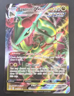 Pokemon Card - Rayquaza VMAX - Evolving Skies - 111/203 - Near Mint - Image 1