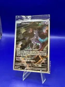 SEALED Pokemon Mewtwo 052 SVP Scarlet & Violet Promo Holo IR - Image 1