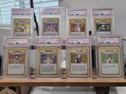 Pokemon Gym Heros/Challenge Trainer PSA Set of 8 - Image 1
