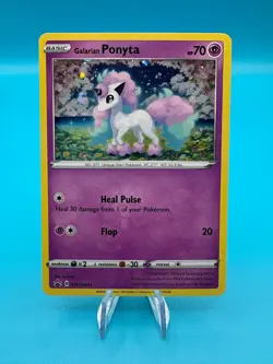 Galarian Ponyta SWSH013 Sword & Shield Black Star Promo Pokemon Card - NM - Image 1