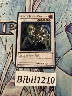 Yu-gi-oh! Ally Of Justice Catastor Tu07-en000 NM Ultimate Rare - Image 1