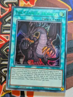 The Claw of Hermos DLCS-EN064 Ultra Rare (ANY COLOR) 1st Edition Yugioh NM - Image 1