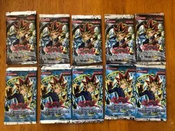 Yu-Gi-Oh 1st ed. 5 LOB and 5 Metal Raiders (10 boosters total) in portuguese - Image 1