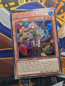 Yu-Gi-Oh! Witchcrafter Pittore INCH-EN015 Secret Rare 1st Edition - Image 1