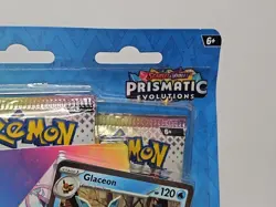 Prismatic Evolutions Tech Sticker Collection Glaceon Pokemon Card TCG - Image 2
