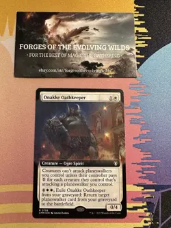 Onakke Oathkeeper Extended Art - Commander Masters CMM - Image 1
