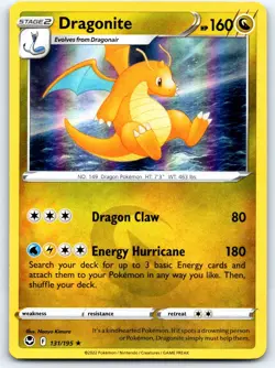 Dragonite 131/195 Near Mint SWSH12: Silver Tempest Pokemon Shipnow - Image 1