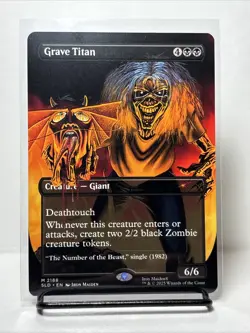 Grave Titan (Non-foil) Secret Lair Drop 2188 Mythic MTG - Image 1