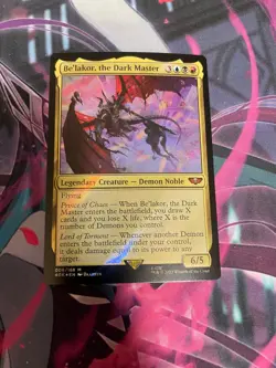 MTG - BE'LAKOR THE DARK MASTER - SURGE FOIL - MYTHIC - NM - 40K - Image 1