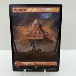 Mountain Surge FOIL #851 PIP Fallout MTG Land WOTC - Image 1