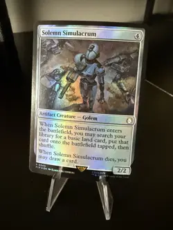 Solemn Simulacrum Universes Beyond: Fallout Foil MTG NM - Image 1