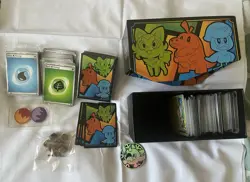 Pokemon TCG Mixed Set Bulk Cards Lot With Accessories - Image 2