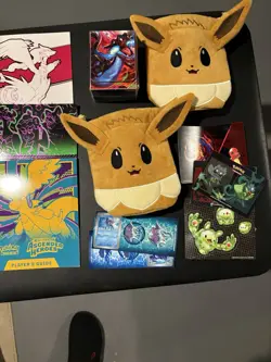 Pokemon TCG Accessories Lot • Player Guides Dice Sleeves Counters Charizard Mat - Image 5