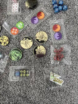 Pokemon TCG Accessories Lot Dice, Counters And Coins - Image 4