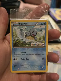 Pokemon Squirtle Card 14/101 Build-A-Bear Workshop Promo, Sealed - Image 2