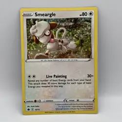 Pokemon Card Smeargle 15/15 McDonalds Promo 2022 Holo Mint Pack Fresh - Image 1