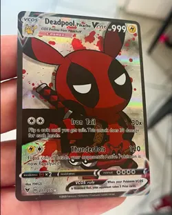 Pikachu VCOS - 20x (RANDOM) Pokemon Cards Cosplay Holo Full Art Alt Art Card! - Image 3