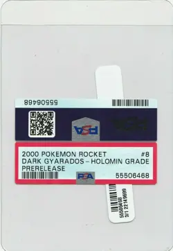 Dark Gyarados 2000 Team Rocket Prerelease 8/82 Holo Black Star Promo Pokemon TCG - Image 3