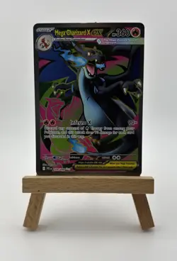 Pokemon TCG - Phantasmal Flames - Mega Charizard X ex 109/094 Ultra - LP - Image 1