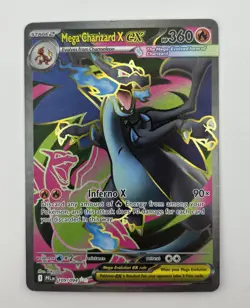 Pokemon TCG - Phantasmal Flames - Mega Charizard X ex 109/094 Ultra - LP - Image 3