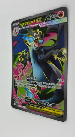 Pokemon TCG - Phantasmal Flames - Mega Charizard X ex 109/094 Ultra - LP - Image 5