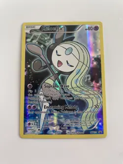 Pokemon TCG XY Promo Meloetta full art holo XY120 - Image 1
