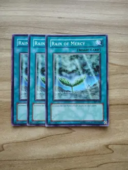 Yu-Gi-Oh! Rain Of Mercy 3X - Full Playset - Image 1