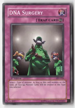 Yugioh - DNA Surgery PSV-026 1st Edition - Pharaoh's Servant - Image 1