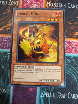 Yu-Gi-Oh! Jurrac Dino HA04-EN015 Super Rare Unlimited Near Mint - Image 1