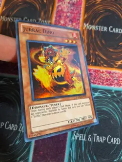 Yu-Gi-Oh! Jurrac Dino HA04-EN015 Super Rare Unlimited Near Mint - Image 2