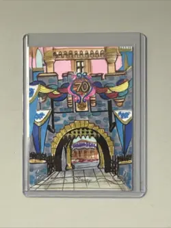 2025 Topps Disneyland 70th Anniversary Sketch Card 1/1 - Image 1