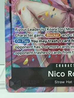 Nico Robin (Alt Art) OP12-087 SR Legacy of the Master ONE PIECE TCG English NM - Image 4