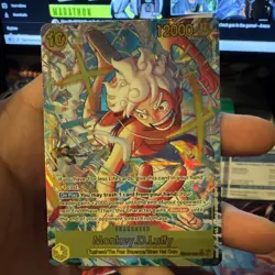 Monkey.D.Luffy (Alternate Art) EB04-061 Adventure on Kami's Island One Piece NM - Image 1