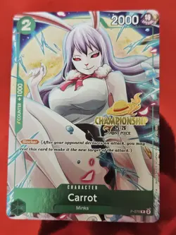 One Piece Card Game - Carrot - Championship 25-26 promo - P-070 -English - NM - Image 1