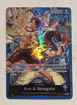 Ace and Newgate L ST22-001 Starter Deck Ace Newgate One Piece English - Image 1
