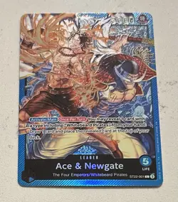 Ace and Newgate L ST22-001 Starter Deck Ace Newgate One Piece English - Image 2