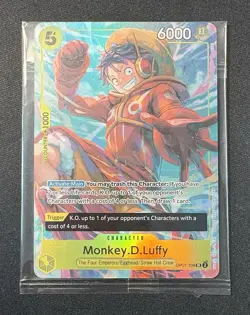 Monkey.D.Luffy (Illustration Box Vol.3) OP07-109 One Piece Promo Card SEALED - Image 1