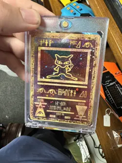 ✨Ancient Mew 2000 Movie Promo Holo. Pokemon Card Vintage WOTC Rare 🌀✨ - Image 1