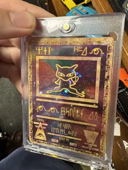 ✨Ancient Mew 2000 Movie Promo Holo. Pokemon Card Vintage WOTC Rare 🌀✨ - Image 2
